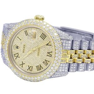 Custom Rolex DateJust 36MM Iced Out/BustDown